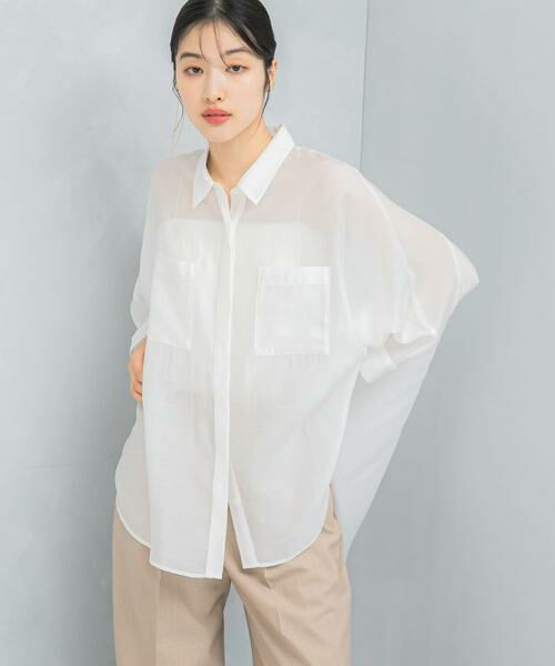 URBAN RESEARCH ROSSO / アーバンリサーチ ロッソ シャツ・ブラウス | アセテートシアードルマンシャツ | 詳細19