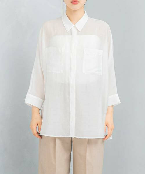 URBAN RESEARCH ROSSO / アーバンリサーチ ロッソ シャツ・ブラウス | アセテートシアードルマンシャツ | 詳細23