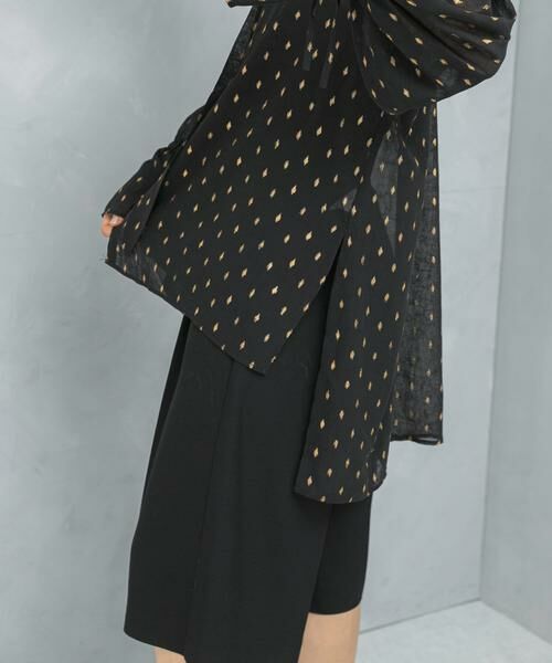 URBAN RESEARCH ROSSO / アーバンリサーチ ロッソ シャツ・ブラウス | ラメシアーギャザーボリュームブラウス | 詳細13