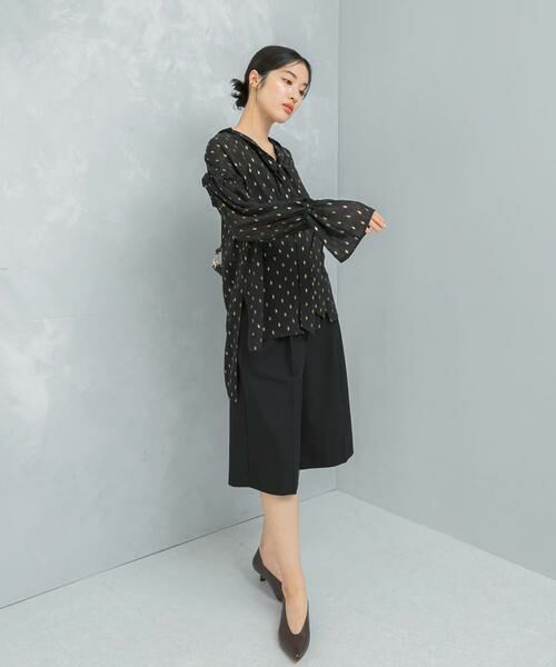 URBAN RESEARCH ROSSO / アーバンリサーチ ロッソ シャツ・ブラウス | ラメシアーギャザーボリュームブラウス | 詳細6