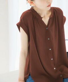 URBAN RESEARCH ROSSO / アーバンリサーチ ロッソ シャツ・ブラウス | 『WEB限定』シャーリングスキッパーブラウス