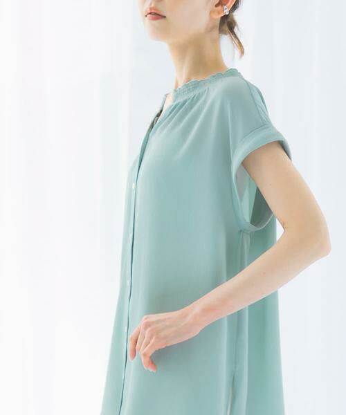 URBAN RESEARCH ROSSO / アーバンリサーチ ロッソ シャツ・ブラウス | 『WEB限定』シャーリングスキッパーブラウス | 詳細10