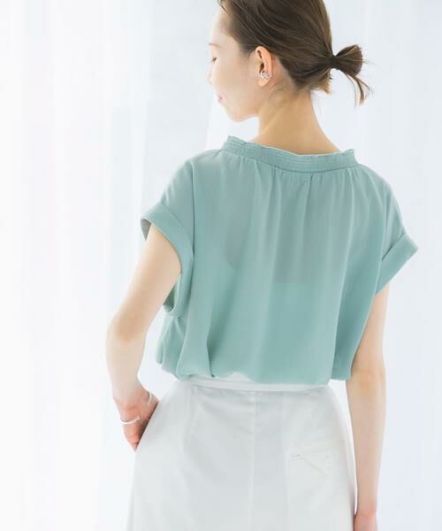 URBAN RESEARCH ROSSO / アーバンリサーチ ロッソ シャツ・ブラウス | 『WEB限定』シャーリングスキッパーブラウス | 詳細2