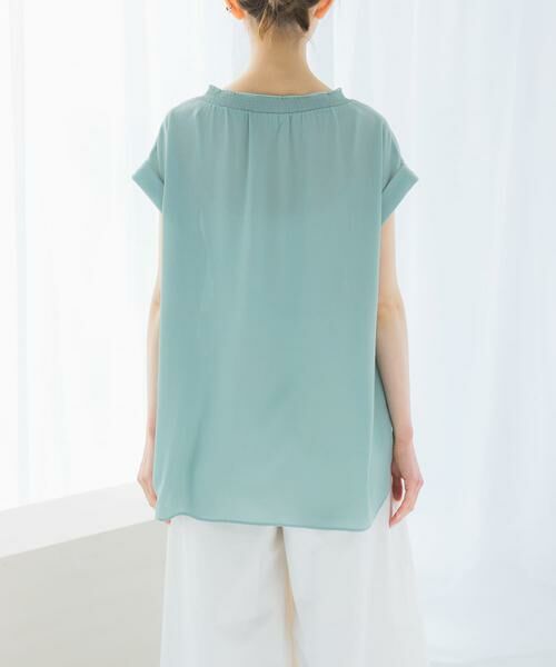 URBAN RESEARCH ROSSO / アーバンリサーチ ロッソ シャツ・ブラウス | 『WEB限定』シャーリングスキッパーブラウス | 詳細7