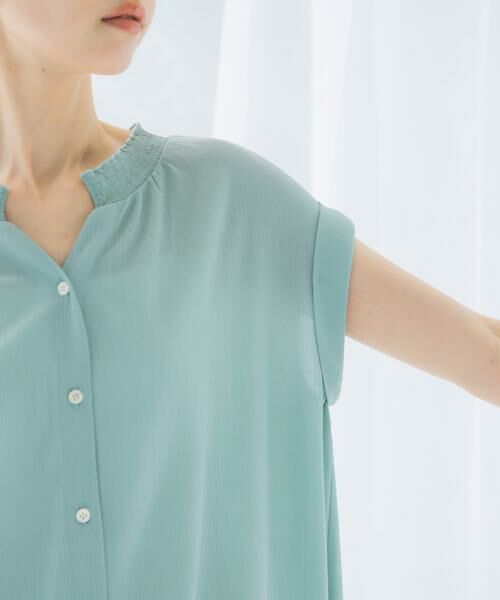 URBAN RESEARCH ROSSO / アーバンリサーチ ロッソ シャツ・ブラウス | 『WEB限定』シャーリングスキッパーブラウス | 詳細9