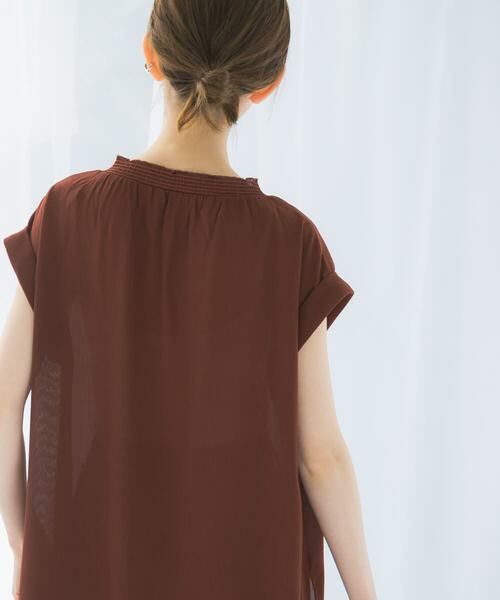 URBAN RESEARCH ROSSO / アーバンリサーチ ロッソ シャツ・ブラウス | 『WEB限定』シャーリングスキッパーブラウス | 詳細21