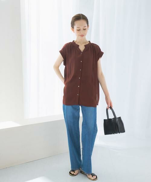 URBAN RESEARCH ROSSO / アーバンリサーチ ロッソ シャツ・ブラウス | 『WEB限定』シャーリングスキッパーブラウス | 詳細23