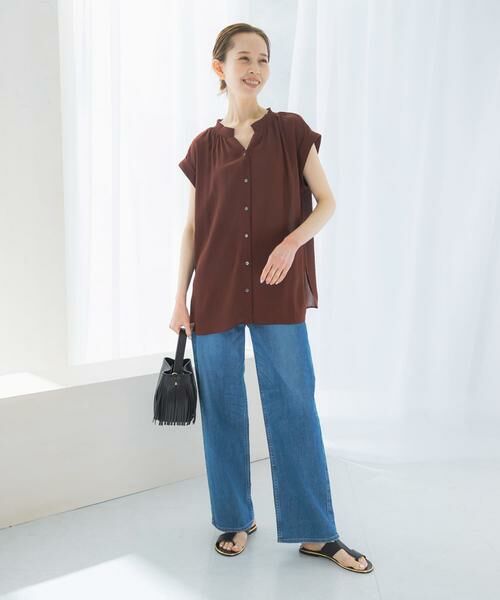 URBAN RESEARCH ROSSO / アーバンリサーチ ロッソ シャツ・ブラウス | 『WEB限定』シャーリングスキッパーブラウス | 詳細24