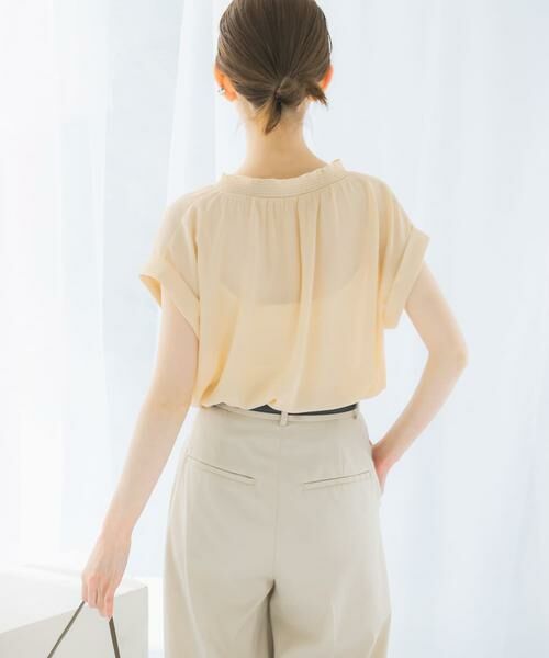 URBAN RESEARCH ROSSO / アーバンリサーチ ロッソ シャツ・ブラウス | 『WEB限定』シャーリングスキッパーブラウス | 詳細29