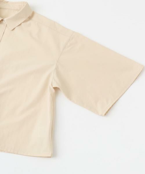 URBAN RESEARCH ROSSO / アーバンリサーチ ロッソ シャツ・ブラウス | F by ROSSO ハーフスリーブクロップドシャツ | 詳細7