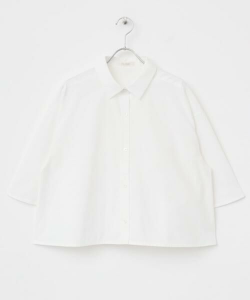 URBAN RESEARCH ROSSO / アーバンリサーチ ロッソ シャツ・ブラウス | F by ROSSO ハーフスリーブクロップドシャツ | 詳細19