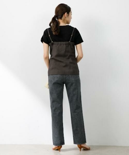 URBAN RESEARCH ROSSO / アーバンリサーチ ロッソ Tシャツ | F by ROSSO　リネン混ビスチェ+半袖Tシャツ | 詳細5