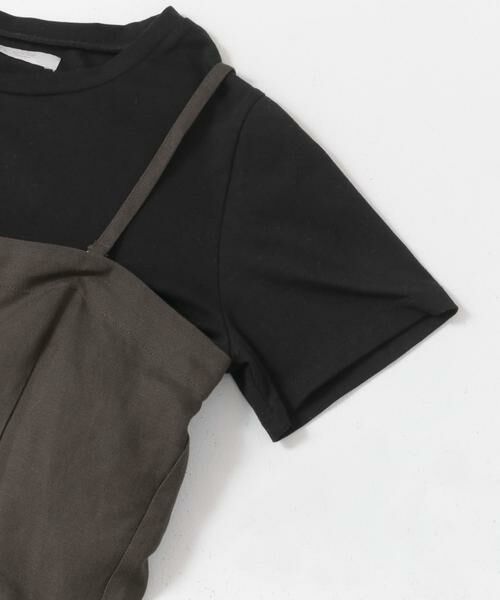 URBAN RESEARCH ROSSO / アーバンリサーチ ロッソ Tシャツ | F by ROSSO　リネン混ビスチェ+半袖Tシャツ | 詳細7