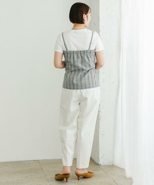 URBAN RESEARCH ROSSO / アーバンリサーチ ロッソ Tシャツ | F by ROSSO　リネン混ビスチェ+半袖Tシャツ | 詳細13