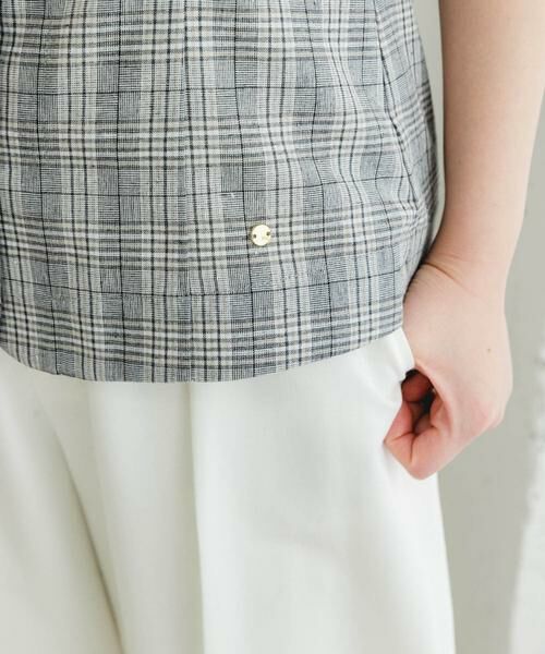 URBAN RESEARCH ROSSO / アーバンリサーチ ロッソ Tシャツ | F by ROSSO　リネン混ビスチェ+半袖Tシャツ | 詳細14