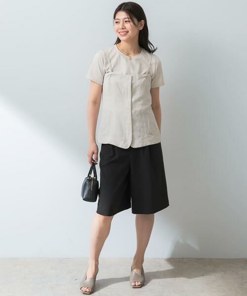 URBAN RESEARCH ROSSO / アーバンリサーチ ロッソ Tシャツ | F by ROSSO　リネン混ビスチェ+半袖Tシャツ | 詳細20