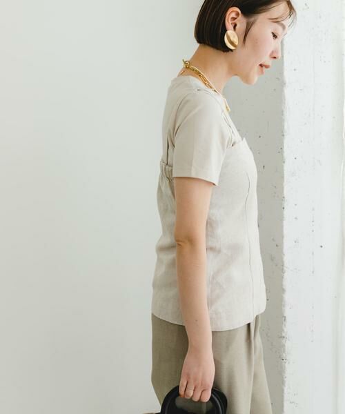 URBAN RESEARCH ROSSO / アーバンリサーチ ロッソ Tシャツ | F by ROSSO　リネン混ビスチェ+半袖Tシャツ | 詳細21