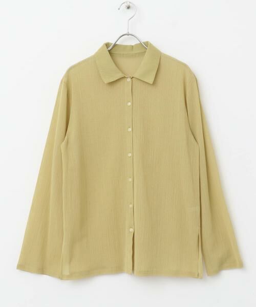 URBAN RESEARCH ROSSO / アーバンリサーチ ロッソ シャツ・ブラウス | F by ROSSO　楊柳シアーシャツ | 詳細6