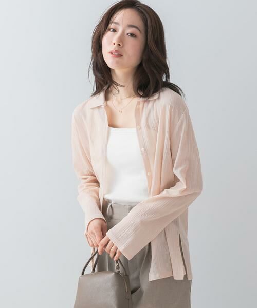 URBAN RESEARCH ROSSO / アーバンリサーチ ロッソ シャツ・ブラウス | F by ROSSO　楊柳シアーシャツ | 詳細11