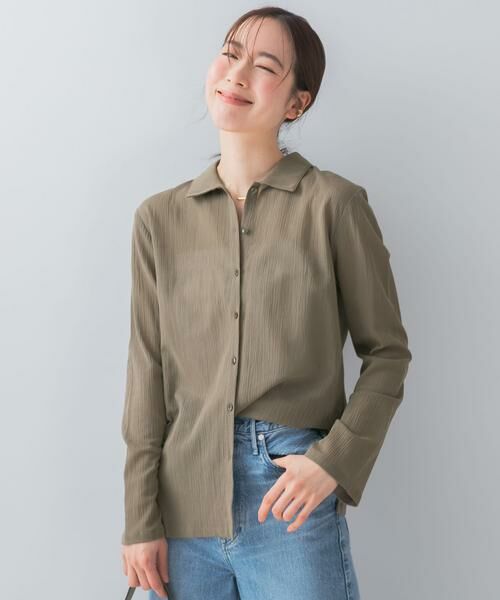 URBAN RESEARCH ROSSO / アーバンリサーチ ロッソ シャツ・ブラウス | F by ROSSO　楊柳シアーシャツ | 詳細18