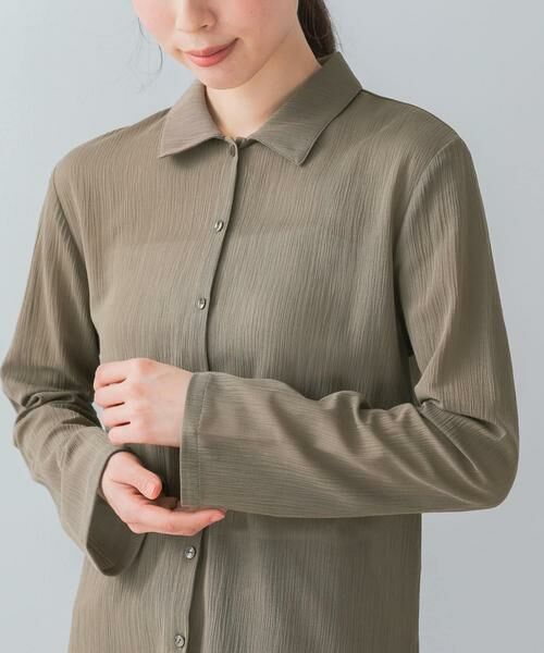 URBAN RESEARCH ROSSO / アーバンリサーチ ロッソ シャツ・ブラウス | F by ROSSO　楊柳シアーシャツ | 詳細27