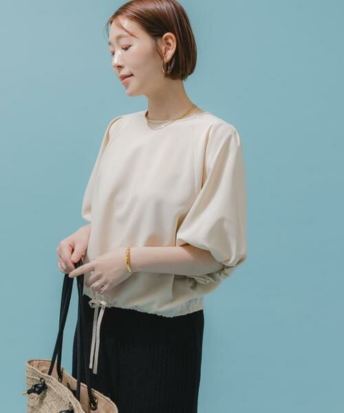 URBAN RESEARCH ROSSO / アーバンリサーチ ロッソ シャツ・ブラウス | F by ROSSO　速乾ブラウジングパフブラウス | 詳細24