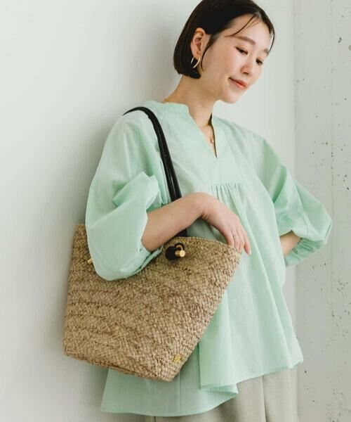 URBAN RESEARCH ROSSO / アーバンリサーチ ロッソ シャツ・ブラウス | 『UR TECH』F by ROSSO　イージーリネンボリュームブラウス | 詳細4