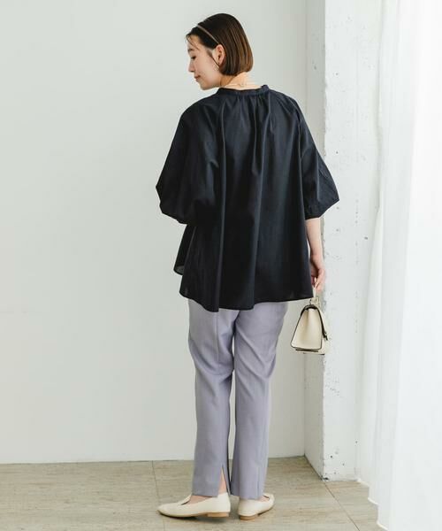 URBAN RESEARCH ROSSO / アーバンリサーチ ロッソ シャツ・ブラウス | 『UR TECH』F by ROSSO　イージーリネンボリュームブラウス | 詳細22