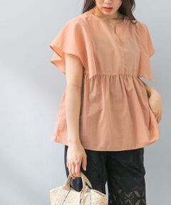 URBAN RESEARCH ROSSO / アーバンリサーチ ロッソ シャツ・ブラウス | 『UR TECH』F by ROSSO　スクエアスリーブブラウス