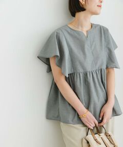 URBAN RESEARCH ROSSO / アーバンリサーチ ロッソ シャツ・ブラウス | 『UR TECH』F by ROSSO　スクエアスリーブブラウス