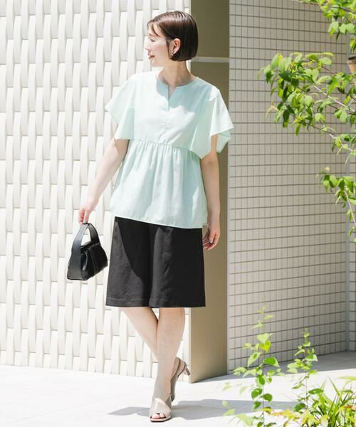 URBAN RESEARCH ROSSO / アーバンリサーチ ロッソ シャツ・ブラウス | 『UR TECH』F by ROSSO　スクエアスリーブブラウス | 詳細2