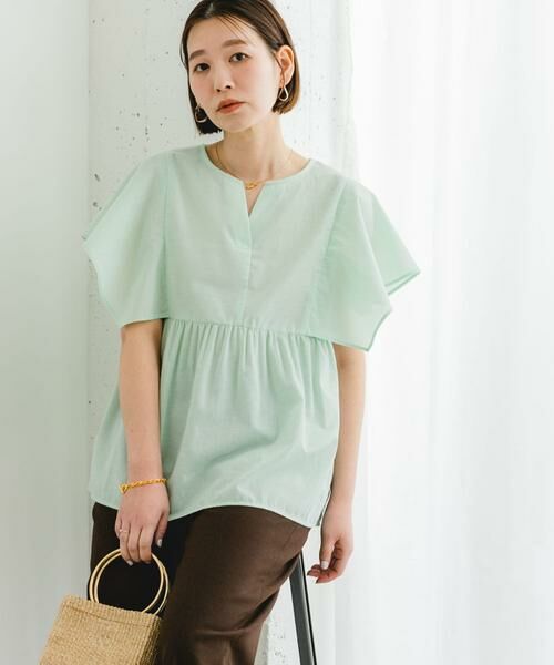 URBAN RESEARCH ROSSO / アーバンリサーチ ロッソ シャツ・ブラウス | 『UR TECH』F by ROSSO　スクエアスリーブブラウス | 詳細3