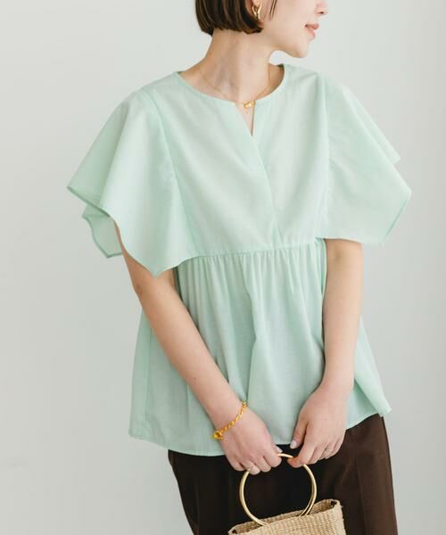 URBAN RESEARCH ROSSO / アーバンリサーチ ロッソ シャツ・ブラウス | 『UR TECH』F by ROSSO　スクエアスリーブブラウス | 詳細5