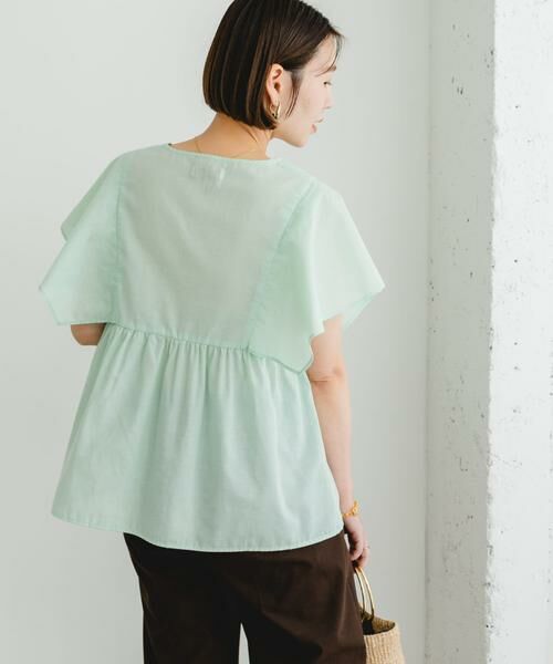 URBAN RESEARCH ROSSO / アーバンリサーチ ロッソ シャツ・ブラウス | 『UR TECH』F by ROSSO　スクエアスリーブブラウス | 詳細6