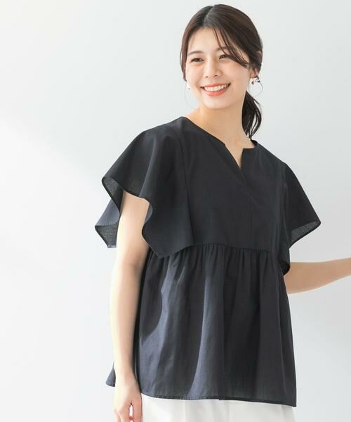 URBAN RESEARCH ROSSO / アーバンリサーチ ロッソ シャツ・ブラウス | 『UR TECH』F by ROSSO　スクエアスリーブブラウス | 詳細11