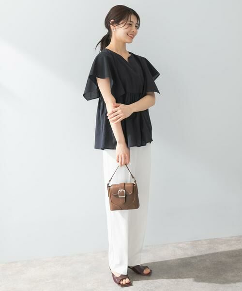 URBAN RESEARCH ROSSO / アーバンリサーチ ロッソ シャツ・ブラウス | 『UR TECH』F by ROSSO　スクエアスリーブブラウス | 詳細12