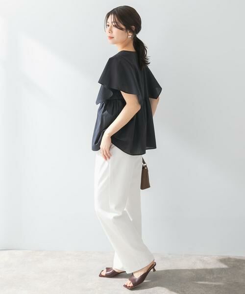 URBAN RESEARCH ROSSO / アーバンリサーチ ロッソ シャツ・ブラウス | 『UR TECH』F by ROSSO　スクエアスリーブブラウス | 詳細13