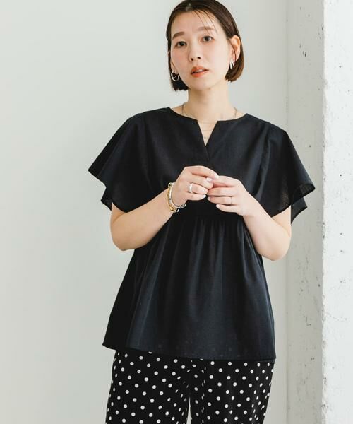 URBAN RESEARCH ROSSO / アーバンリサーチ ロッソ シャツ・ブラウス | 『UR TECH』F by ROSSO　スクエアスリーブブラウス | 詳細14