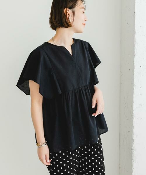 URBAN RESEARCH ROSSO / アーバンリサーチ ロッソ シャツ・ブラウス | 『UR TECH』F by ROSSO　スクエアスリーブブラウス | 詳細15