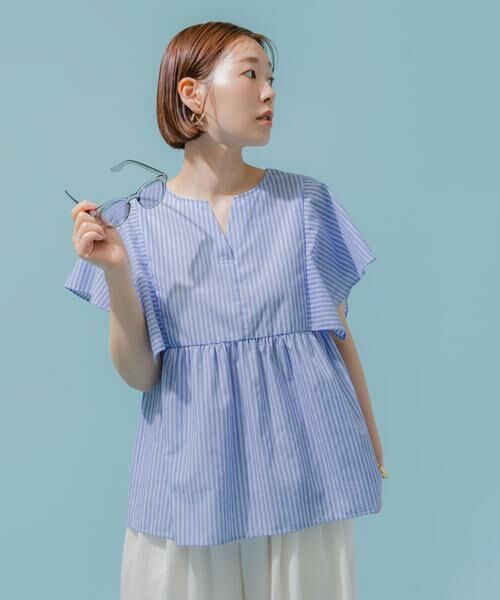 URBAN RESEARCH ROSSO / アーバンリサーチ ロッソ シャツ・ブラウス | 『UR TECH』F by ROSSO　スクエアスリーブブラウス | 詳細27