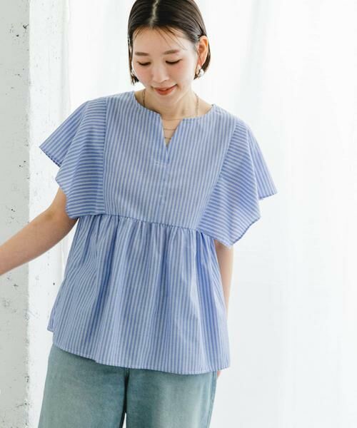 URBAN RESEARCH ROSSO / アーバンリサーチ ロッソ シャツ・ブラウス | 『UR TECH』F by ROSSO　スクエアスリーブブラウス | 詳細29