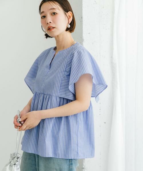 URBAN RESEARCH ROSSO / アーバンリサーチ ロッソ シャツ・ブラウス | 『UR TECH』F by ROSSO　スクエアスリーブブラウス | 詳細30