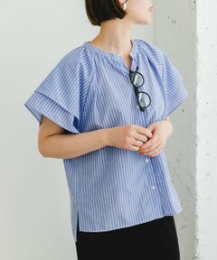 URBAN RESEARCH ROSSO / アーバンリサーチ ロッソ シャツ・ブラウス | リンネル8月号掲載『UR TECH』F by ROSSO　フレアスリーブブラウス