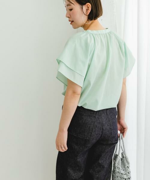 URBAN RESEARCH ROSSO / アーバンリサーチ ロッソ シャツ・ブラウス | リンネル8月号掲載『UR TECH』F by ROSSO　フレアスリーブブラウス | 詳細7