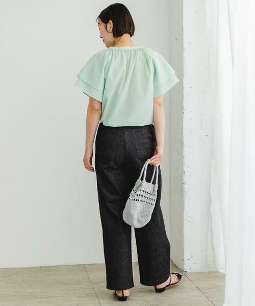 URBAN RESEARCH ROSSO / アーバンリサーチ ロッソ シャツ・ブラウス | リンネル8月号掲載『UR TECH』F by ROSSO　フレアスリーブブラウス | 詳細9