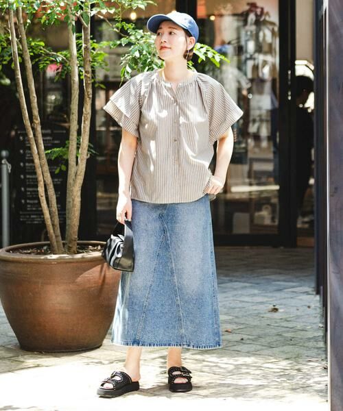 URBAN RESEARCH ROSSO / アーバンリサーチ ロッソ シャツ・ブラウス | リンネル8月号掲載『UR TECH』F by ROSSO　フレアスリーブブラウス | 詳細13