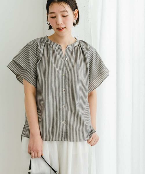 URBAN RESEARCH ROSSO / アーバンリサーチ ロッソ シャツ・ブラウス | リンネル8月号掲載『UR TECH』F by ROSSO　フレアスリーブブラウス | 詳細14