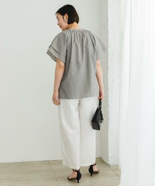 URBAN RESEARCH ROSSO / アーバンリサーチ ロッソ シャツ・ブラウス | リンネル8月号掲載『UR TECH』F by ROSSO　フレアスリーブブラウス | 詳細19