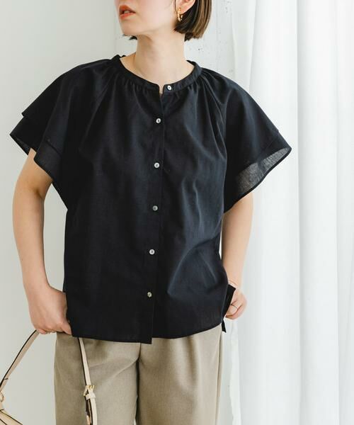 URBAN RESEARCH ROSSO / アーバンリサーチ ロッソ シャツ・ブラウス | リンネル8月号掲載『UR TECH』F by ROSSO　フレアスリーブブラウス | 詳細23