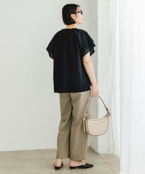 URBAN RESEARCH ROSSO / アーバンリサーチ ロッソ シャツ・ブラウス | リンネル8月号掲載『UR TECH』F by ROSSO　フレアスリーブブラウス | 詳細26